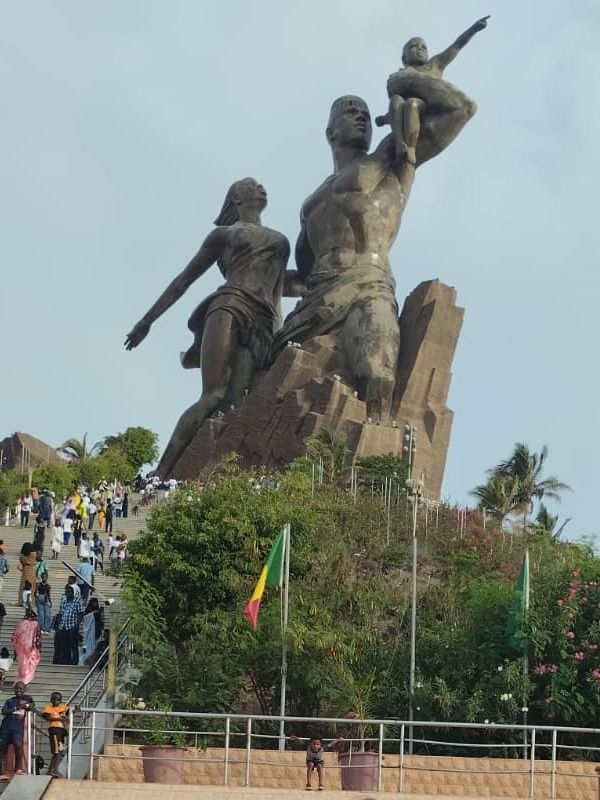 Monumento al Renacimiento Africano en Dakar